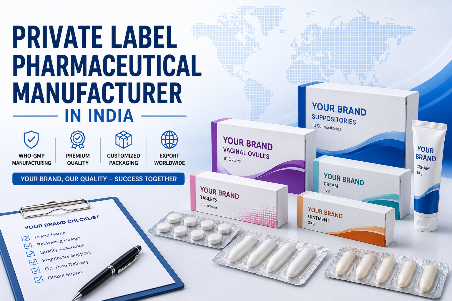 Private Label Pharmaceutical Manufacturer in India